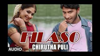 Filaso Full Audio Song Chirutha Puli Ram Charan Teja Neha Sharma [upl. by Yaner]