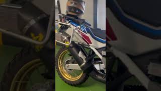 Africa Twin 1100 amp Arrow Exhaust africatwin arrowexhaust [upl. by Jenny57]