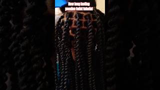 New long lasting passion twist tutorial hairtutorial shortsfeed [upl. by Ocana]