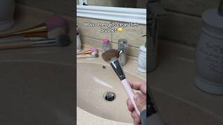 How to clean your makeup brushes ✨ [upl. by Oir626]