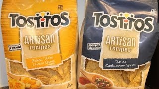 Tostitos Artisan Three Cheese Queso amp Southwestern Spices Review [upl. by Esme]