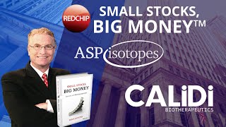 RedChip TV Highlights ASP Isotopes NASDAQ ASPI amp Calidi Bio NYSE American CLDI [upl. by Stephens]