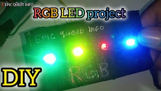 RGB LED RGB LED board decoration [upl. by Nollek102]