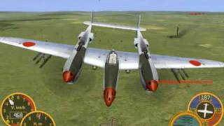 │GamePlay 2│IL2 1946 P38L vs Ju88 B17 B24 and Boats over Balaton Hun  Balatoni harc [upl. by Hallsy]