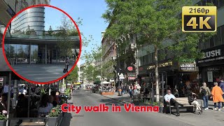 City Walk in Vienna  Austria 4K Travel Channel [upl. by Sissel]