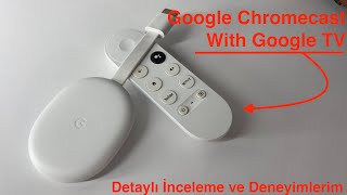 EN İYİ TV KUTUSU  Google Chromecast 4K With Google TV inceleme [upl. by Alburg485]