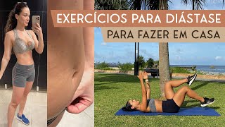 Adeus diástase 3 exercícios para fechar a sua diástase abdominal e aumentar a sua autoestima [upl. by Leaw]