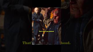 Thats all for you pinhead hellboy ronperlman rupertevans karelroden superherofilm movie [upl. by Olocin]