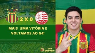 SAMPAIO CORRÊA 2 X 0 NÁUTICO PÓSJOGO SÉRIE B 2021 [upl. by Benge]