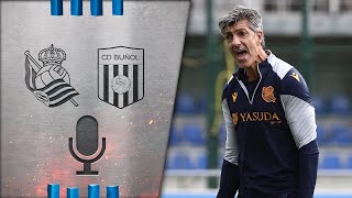 RUEDA DE PRENSA  Imanol Alguacil quotCon el máximo respeto y humildadquot  CD Buñol  Real Sociedad [upl. by Onairot]