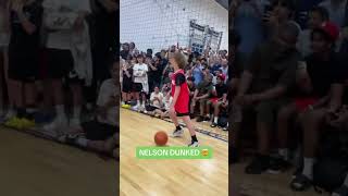 Rod wave elite Nelson dunks first time [upl. by Atinaw665]