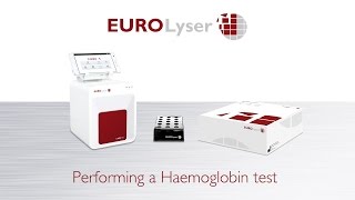 Performing a Haemoglobin test with the Eurolyser CUBES [upl. by Namlas]