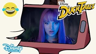 Ducktales  Webby Reacts to Zombies Descendants Andi Mack and Ravens Home  Disney Channel UK [upl. by Aisiram97]