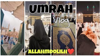 Performed my first umrah  Allahmdolilh❤️ umrah vlog [upl. by Adnomal573]