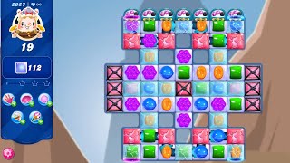 Candy Crush Saga LEVEL 5957 NO BOOSTERS new version [upl. by Ahsekahs]