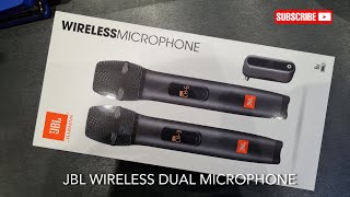 JBL Wireless microphone  Unbox amp quick guide [upl. by Atterol]