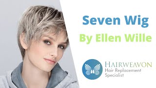 Seven Wig by Ellen Wille  Synthetic  Colour Shown Silver Blonde Rooted [upl. by Aisiram]