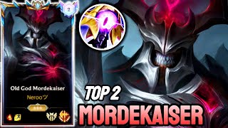 WILD RIFT MORDEKAISER  TOP 2 MORDEKAISER GAMEPLAY  CHALLENGER RANKED [upl. by Yras687]