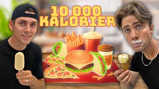 10 000 KALORIER PÅ 10 TIMMAR [upl. by Anawit742]