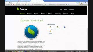 0104 Install Sencha Cmd  ExtJs [upl. by Anilam279]