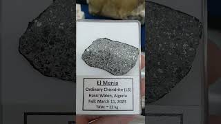 Chondrites and Chondrules Look At This Meteorite gems meteor crystals earth science [upl. by Elleda]