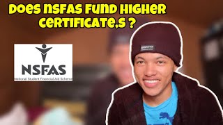 Does Nsfas offer funding for higher certificates [upl. by Neille]