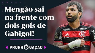 FLAMENGO VENCE A IDA DA FINAL DA COPA BETANO DO BRASIL COM SHOW DE GABIGOL  PRORROGAÇÃO [upl. by Arria]