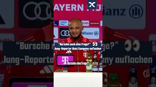 Kompany 🤝 Ehrenmann fcbayern bundesliga fußball [upl. by Nenerb]