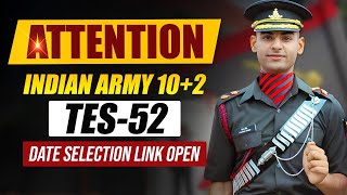 Attention Army 102 TES 52 SSB Date Selection Link Open Now 😱 TES 52 SSB Dates  TES SSB Coaching [upl. by Legna]