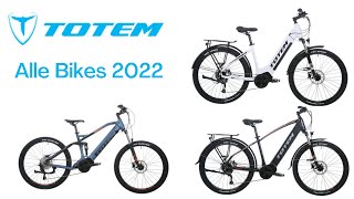 Alle Totem EBikes 2022  4x günstige Bikes im Überblick  Citybikes und Mountainbikes für jeden [upl. by Ibbed]