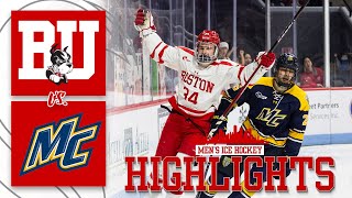 Highlights Mens Ice Hockey vs Merrimack 112124 [upl. by Selin]