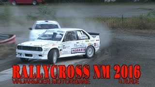 Rallycross NM 2016  4runde  Vinjarmoen [upl. by Ingeborg]