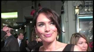 Lena Headey Interview  quot300quot Movie Premiere [upl. by Deland812]