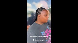 How To Make Peekaboo Bohemian knotless Braids [upl. by Terrene80]