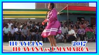 HUAYLIAS 2017 HUAYANA vs UMAMARCA PARTE II [upl. by Nireil]