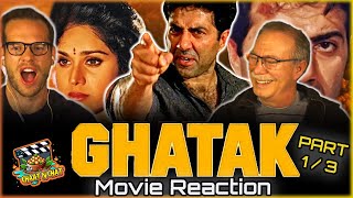 Ghatak Movie Reaction Part 1  Sunny Deol  Amrish Puri  Danny Denzongpa  Om Puri [upl. by Honeywell499]