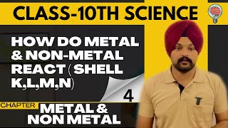 How do Metal amp Non Metal React • Shell amp Valance Shell • Lec4th•Brain Institute [upl. by Melantha208]