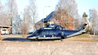 Sikorsky S76A AmbulansMedical Helicopter SEJUS [upl. by Ynohtona]