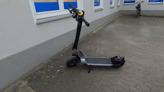 Slidefox NT 🛴 Erste Fahrt mit dem neuen EScooter [upl. by Taddeusz]