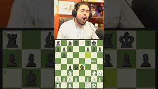 Incredible Brilliant MOVE ‼️🤯 chess hikaru brilliantmove lichess chesscom chesstactics [upl. by Tatianna]