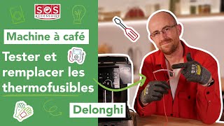 ☕ Comment remplacer les fusibles thermiques de ma machine à café Delonghi magnifica [upl. by Persons]