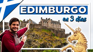 EDIMBURGO 🏰 qué ver y hacer en Edimburgo Escocia en 3 días [upl. by Lurleen]