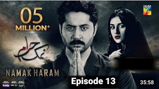 Namak Haram Episode 13  05 January 2024  Hum Tv drama serial  HUM TUM [upl. by Lehcin91]