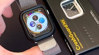 CrashGuard NX pour Apple Watch  protégez votre montre façon RhinoShield [upl. by Ronoel]