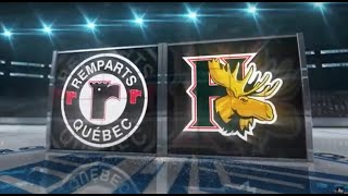 906 Remparts Quebec 5 Mooseheads Halifax 4  21 05 23 [upl. by Adena]