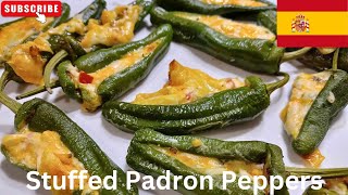 Fiery Elegance Stuffed Padron Peppers Recipe for Culinary Brilliance 🌶️🔥 [upl. by Dorahs882]