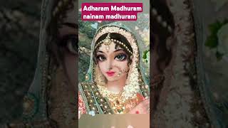 Adharam MadhuramshortsstatuswhattappstatusyoutubeshortsRadharaniVrindavan [upl. by Grane]