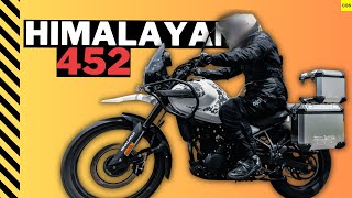 Itchy BOOTS rides the new Himalayan 452  Everything you need to know [upl. by Freiman497]