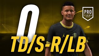 BEST BUILD TDRBTSLB FIFA 23  Defender Terzino Level 0 [upl. by Entsirhc]