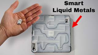 How This Autonomous Liquid Metal Finds Its Way Through Mazes [upl. by Kcirddet816]